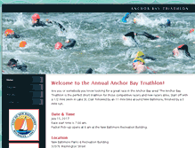 Tablet Screenshot of anchorbaytri.com
